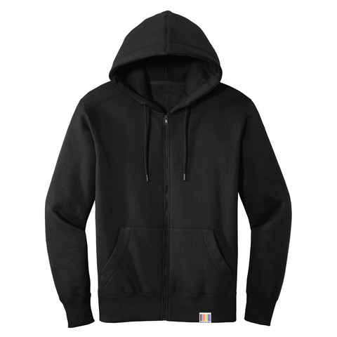 signature full-zip unisex fleece hoodie