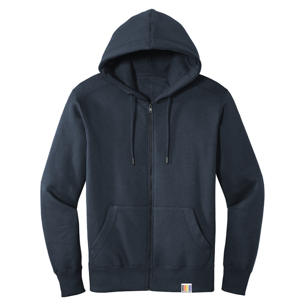 signature full-zip unisex fleece hoodie