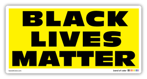BLACK LIVES MATTER sticker