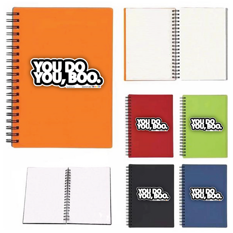 YOU DO YOU, BOO wire-bound notebooks
